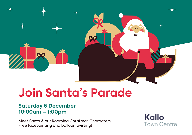 Kallo Town - Santa’s Parade 1
